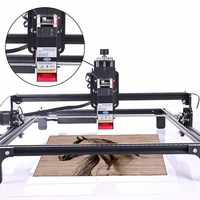 Máquina de Grabado Láser Portátil para Metal, Mini Router CNC de Escritorio 4240, Grabador Láser de 40w con Interruptor de Límite, Corta Madera y MDF