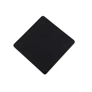 375.07-13A.01 Spec. 80x8 0/90x90 tappo di chiusura in nylon nero per la copertura di profili in alluminio