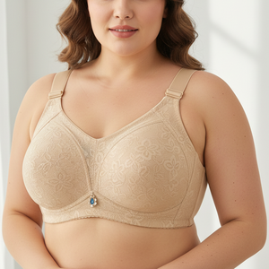 Reggiseno minimizzatore push-up regolabile senza ferretto per seni grandi, <span class=keywords><strong>intimo</strong></span> da <span class=keywords><strong>donna</strong></span> per negozi al dettaglio, reggiseno best-seller per tutti i giorni - Product Image 1