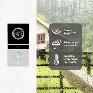 A73 Bán Chạy nhất thiết kế tuya 4 dây cửa Intercom IP65 máy ảnh không thấm nước 7 inch biệt thự Video hệ thống intercom video chuông cửa - Product Image 3