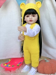 Estirables Afro 55 ya se siente <span class=keywords><strong>sin</strong></span> Gemelas personalizadas simuladas Con gemelos Para <span class=keywords><strong>Reborn</strong></span> Baby Dolls - Product Image 6