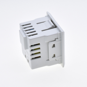 Đôi <span class=keywords><strong>USB</strong></span> ổ cắm điện nhúng máy tính để bàn ổ cắm chỉ ra ánh sáng điện dải mô-đun điện với màu đỏ dc5a 2.1A Đen bticino CE - Product Image 6