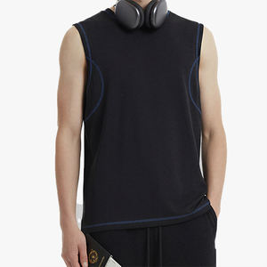 Débardeur de sport à deux tons, personnalisable, à séchage rapide, respirant, tendance, pour hommes - Product Image 2