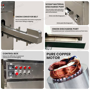 เครื่องปอก<span class=keywords><strong>หัว</strong></span>หอมอัตโนมัติเครื่องปอก<span class=keywords><strong>หัว</strong></span><span class=keywords><strong>หอมแดง</strong></span>และรากตัด - Product Image 6