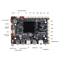 Placa de Desarrollo Industrial Rockchip RK3568 de Cuatro Núcleos con Android 12.0/Debian/Linux, 2GB/4GB de RAM, 32GB/64GB de ROM para Señalización Digital