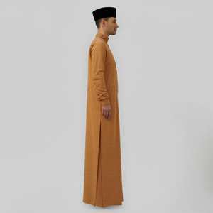 Raya 2025 Moden Jubah, Vestido Informal para Mujer, Otoño, Plisado, con Capucha, Sin Plancha, Tela Fresca, Corte Regular, Tallas S-5XL, Malasia, Disponible en Stock, Oferta B2B - Product Image 2