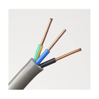 Câble électrique VGV BVV pour maison, fil électrique 3x1.5, 2, 4, 6, 10, 25, 400 mm, âme en cuivre, PVC pur, 300/500