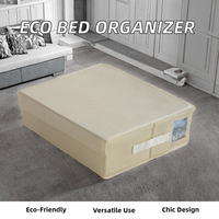 Organisateur de draps de lit pliant moderne Cubes de rangement de vêtements en tissu durable boîte de rangement multifonction pour literie de chambre à coucher