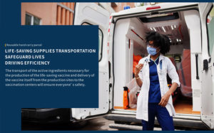 กระเป๋าเก็บยาแบบพกพา NERA รุ่นสั่งทำพิเศษ เป็นมิตรกับสิ่งแวดล้อม ป้องกันกลิ่น ใช้ได้ทุกโอกาส ทนทาน เหมาะสำหรับการจัดเก็บยาในระบบควบคุมอุณหภูมิ - Product Image 4