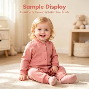 Combinaison de sommeil et de jeu <span class=keywords><strong>sans</strong></span> pieds en coton écologique unisexe pour bébé, avec teinture végétale naturelle et motif Tie-Dye, vente en gros - Product Image 2