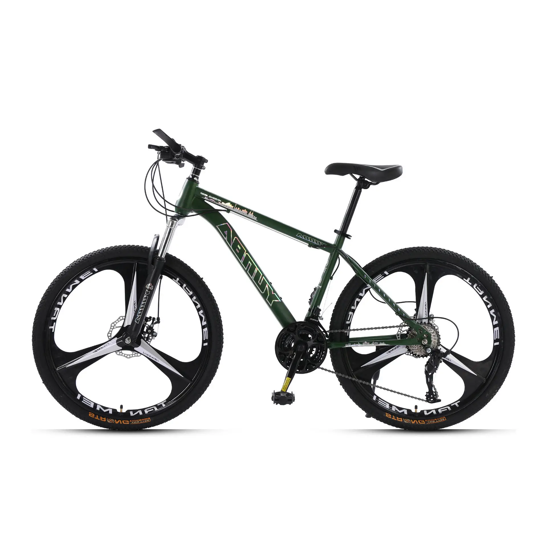 Elektro-Pad zu Motorrädern Umbaukit 26 Zoll Herren-Reithosen Teile konvertieren Mein E-Fall-E-Bike Blau Mountainbike