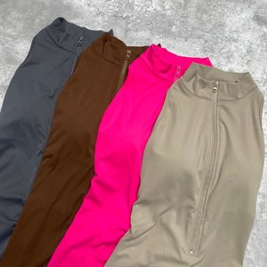 Body Deportivo Personalizado con Logotipo para Mujer, Sin Mangas, con Cierre Frontal, para <span class=keywords><strong>Yoga</strong></span>, Running, Absorbe el Sudor, Cintura Alta, Levanta Glúteos, para Gimnasio y Fitness - Product Image 3