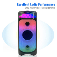JBK-6106 Altavoz de Karaoke Portátil de 6.5 Pulgadas con Batería de 50W y 4000mAh, con Asa de Transporte, Canta en Cualquier Lugar