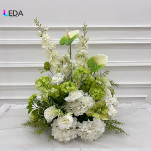 Flores Artificiales para Boda, Centro de Mesa Floral, Arreglo Floral Artificial para Boda, Bola de Flores para Decoración de Eventos de Boda - Product Image 1