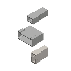 Carcasa de Conector Hembra Multipin de Plástico Resistente al Calor para Arnés de Cables - Product Image 2