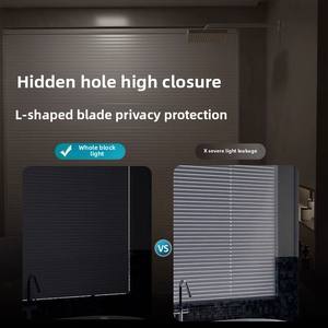 2025 nouveau Style sans perceuse Blackout rouleau nuances stores vénitiens intelligents pour lucarne balcon extérieur maison bureau chambre - Product Image 2