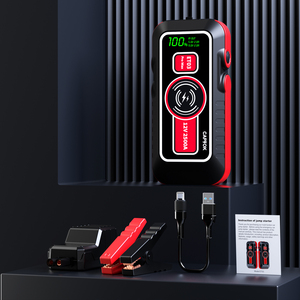 Démarreur portable à bas <span class=keywords><strong>prix</strong></span>, câbles de démarrage et <span class=keywords><strong>chargeur</strong></span> EV, 1000A de crête, 10000mAh pour véhicules essence 5L et diesel 3L, boîtier ABS - Product Image 4