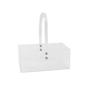 Boîte à fleurs en plexiglas <span class=keywords><strong>Transparent</strong></span> 9 roses, boîte à fleurs en acrylique, cadeau personnalisé de haute qualité - Product Image 4