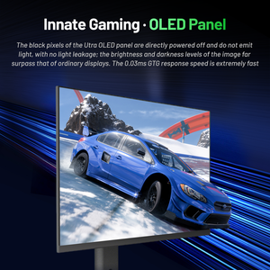 จอเกมมิ่ง QHD <span class=keywords><strong>1440P</strong></span> ขนาด 27 นิ้ว <span class=keywords><strong>OLED</strong></span> 480Hz 360Hz 280Hz 240Hz 0.03ms ตอบสนองรวดเร็วพิเศษ สำหรับอีสปอร์ตและงานสร้างสรรค์ระดับมืออาชีพ - Product Image 2