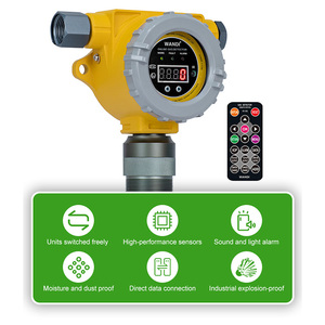 Détecteur de gaz chlore, installation fixe, détecteur de fuite de CL2 avec télécommande infrarouge - Product Image 4