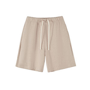 High Quality Summer Sports Casual Sweat Streetwear 100% Cotton Solid Plain Dyed Breathable Knee Length <b>Mens</b> <b>Shorts</b> - Product Image 4