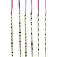 Lumen élevé Slim 4mm boîte à lumière Smd2835 5630 Led bande dure 4mm 72led 96led 120led/m barre lumineuse rigide