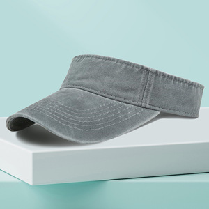Visor Cap Brimless Breathable Sun Protection <b>Summer</b> Outdoor Sports <b>Hat</b> Navy Blue - Product Image 3