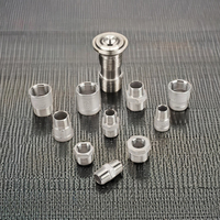 Raccord de tuyau en acier inoxydable en fonte malléable SS304 316L filetage femelle forme réductrice prise Bsp Type d'accouplement fil EDM