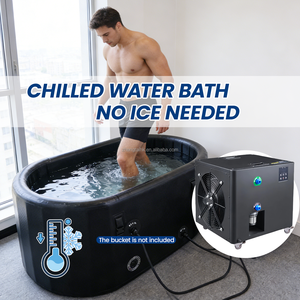 เครื่องทำความเย็นสำหรับอ่างน้ำแข็ง ZT พร้อมปั๊มหมุนเวียนน้ำประหยัดพลังงานประสิทธิภาพสูง ลดการสูญเสียพลังงาน เครื่องทำความเย็นสำหรับอ่างน้ำแข็งพร้อมปั๊ม - Product Image 4