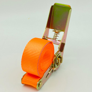 Correa de amarre de nylon de 25 mm de ancho, resistente, para asegurar carga en camiones y transporte. - Product Image 2