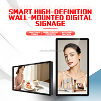 Pantalla Digital de Señalización para Montaje en Pared, Máquina de Publicidad Comercial con Marco Ultra Delgado para Tiendas Minoristas, Centros Comerciales y Vestíbulos