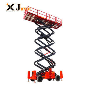 <span class=keywords><strong>Platform</strong></span> Kerja Udara Scissor Lift Self-Propelled Berkualitas Tinggi 16m untuk Medan Berat - Product Image 2