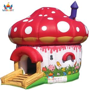 Durable Eco-Friendly 4x4m WINWAY <b>Inflatable</b> Bounce <b>House</b> Combo with 3-Year Warranty 8-Person Capacity & Customized Color for Fun - Product Image 4