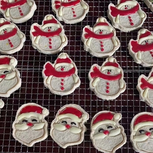 Giáng Sinh Cookie Làm Tay Dễ Thương Tự Nhiên Khỏe Mạnh Mèo Con Chó Đào Tạo Thực Phẩm Bánh Quy Vật Nuôi Xử Lý Đồ Ăn Nhẹ - Product Image 5