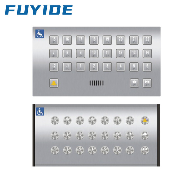 FYD-K004 Modern Elevator Disabled Control Box Caroperation PanelCOP LOP Leveling Call Stainless Steel External Call Button Box