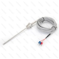 Perno roscado en miniatura Montaje en superficie PT100 PT1000 RTD Sensor de temperatura