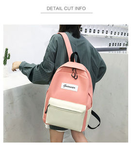 Kho Chương Trình Khuyến Mãi Cao Trường Cô Gái Ba Lô Học Giá Rẻ Túi Vải Dễ Thương Ba Lô Cho Cô Gái Tuổi Teen - Product Image 4