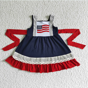 Conjuntos de Vestidos y Monos para Hermanos, Niñas y Niños, para el 4 de Julio - Product Image 2