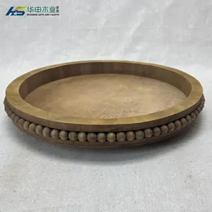 Wooden Decorative Tray Rustic Wood Serving Vintage Trays Decorative