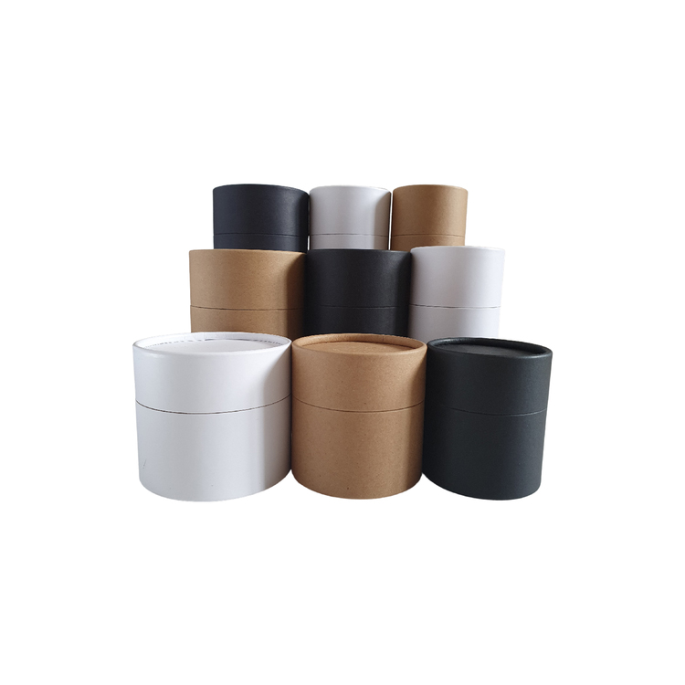 Recycled Paper Core Tube Custom Printing Brown Kraft Craft Cardboard Paper Tube Packaging