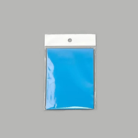Bloc-notes transparent auto-adhésif 7*9.5cm étanche et N-Time avec 50 feuilles, 1 pièce