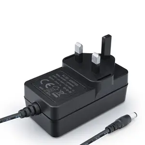 UK plug 36w wall mounted power charger 24v 1.5a 19v 1.89a 12v 3a 3.33a ac adapter with UKCA CE