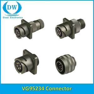 Connettore Maschio VG95234 <span class=keywords><strong>DIN</strong></span> 10A a 6 Pin a Baionetta IP67/IP68 per Settore Automobilistico MIL-C - Product Image 2