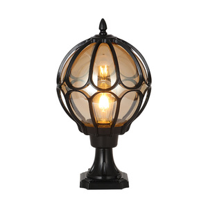 Waterproof <strong>Vintage</strong> Post Main Gate Lamp Modern Outdoor Garden Pillar <strong>Light</strong> Garden <strong>Light</strong> for Park Courtyard - Product Image 6
