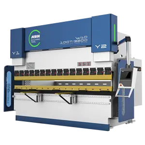 ขายร้อน 110t 3200 Delem Da53t เครื่องกดเบรก CNC ไฮดรอลิกสําหรับโลหะแผ่น