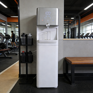 Distributeur d'eau sur pied OEM, machine à eau instantanée chaude et froide avec purificateur, autoportant, pour obtenir eau chaude, froide et tiède. - Product Image 1