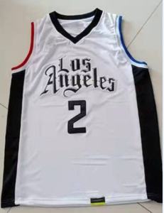 2025 haute qualité Russell Westbrook pour <span class=keywords><strong>Clippers</strong></span> brodés cousus maillots de basket-ball hommes taille XL noir bleu blanc couleur - Product Image 6