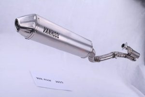 Sistema completo de tubo de escape de carreras de rendimiento para <span class=keywords><strong>WR450F</strong></span> <span class=keywords><strong>2016</strong></span> - Product Image 4