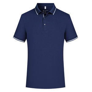 Camisa Polo de Color Sólido, Algodón, Manga Corta, Uniforme de Trabajo, Uso Diario, Verde - Product Image 3