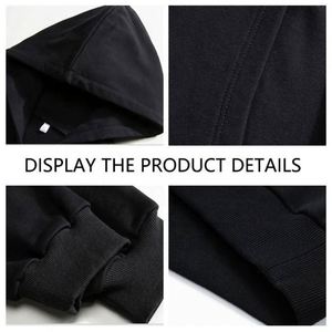 Ensemble de survêtement unisexe en coton 100% de haute qualité avec impression personnalisée, jogging, sweat-shirt et pantalon de survêtement - Product Image 2